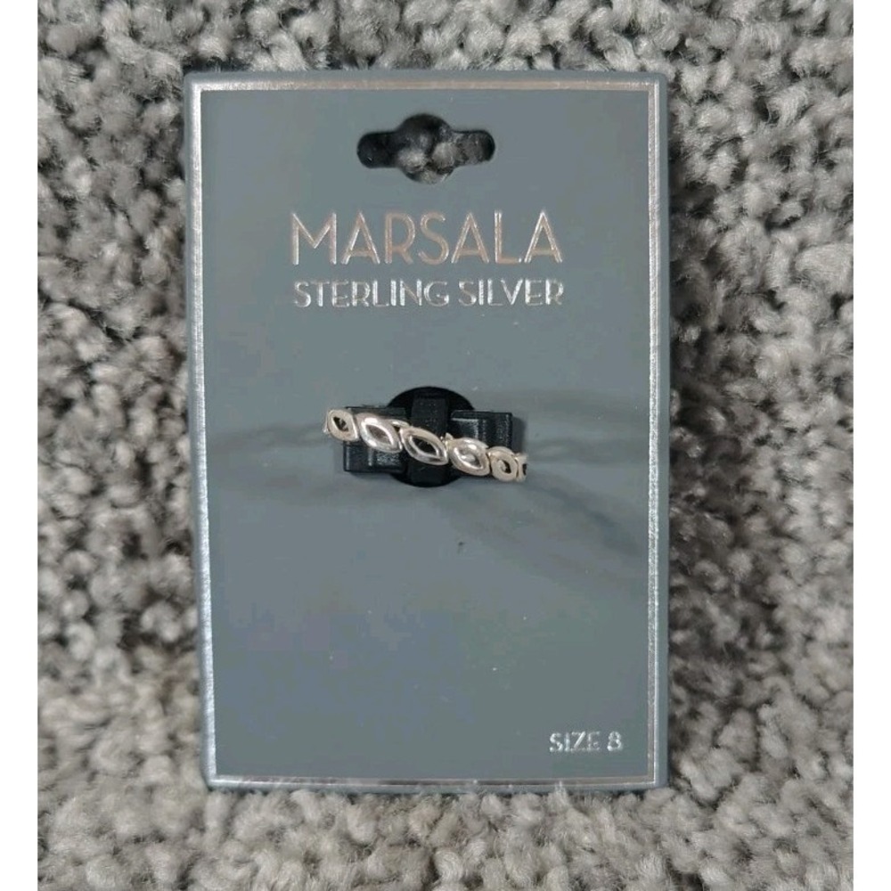 Marsala Ring Size 8